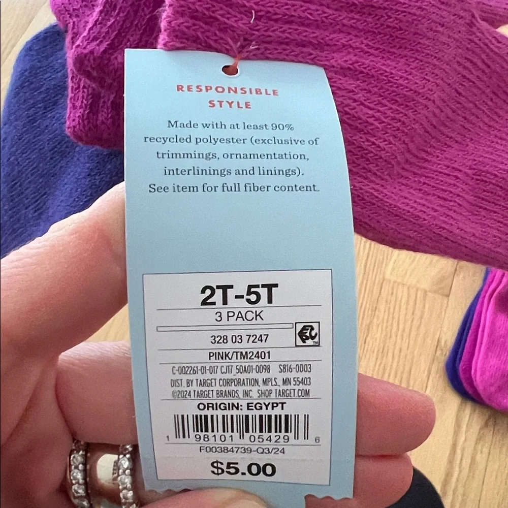 Cat & Jack 3 Pack Mittens for Kids (4) bundles